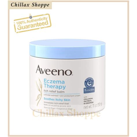Aveeno Eczema Therapy Itch Relief Balm 11 Oz Shopee Philippines