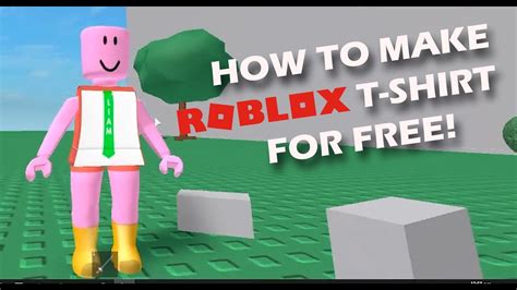 Tutorial How To Make Your Own Free Roblox T Shirt Youtube