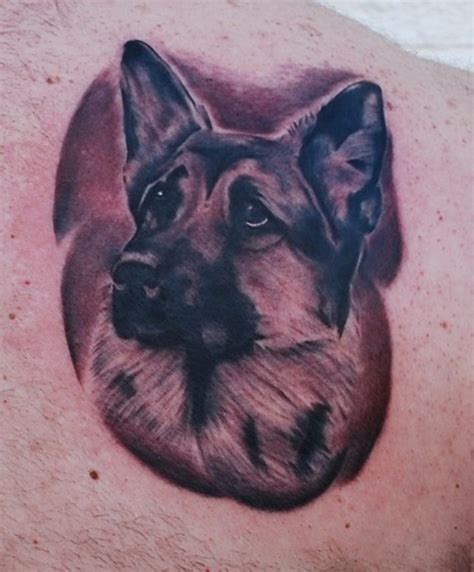50 Best German Shepherd Dog Tattoo Ideas The Paws