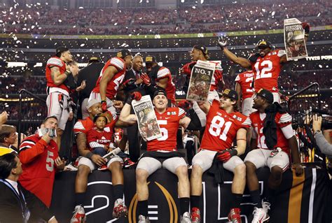Ten Fun Facts From Ohio State S National Title Victory Over Oregon Big Ten Network