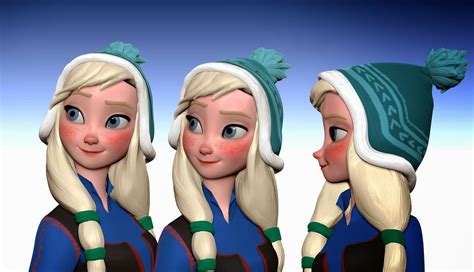 This Was The Concept Animation Of Anna In Frozen For Some Reason I Think This Is Better Than