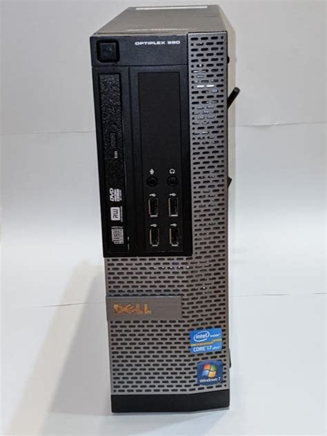 Dell Optiplex 990 I7 24gb Ram Wx 4100 4gb