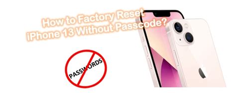 Pro Tips How To Factory Reset Iphone Pro Max Without Passcode