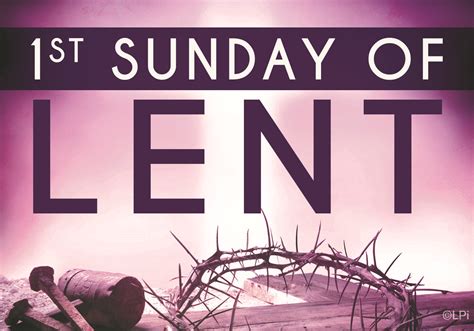 1st Sunday Of Lent Calvert City United Methodist Church