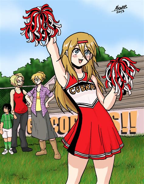 Deviantart Anime Girl Cheerleader
