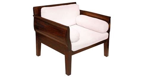 It is intended to offer a distinctive style to the home decor. Fabindia.com | Single-seater Sofa with Cushion | Single ...