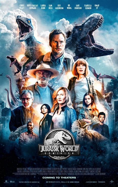 Print 2022 Promo Poster Jurassic World Dominion Movie Dinosaurs Wall Decor Ebay