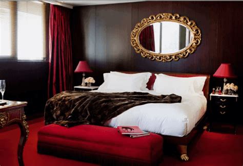 Top 30 Best Red Bedroom Ideas Bold Designs Faena Hotel Bedroom Red