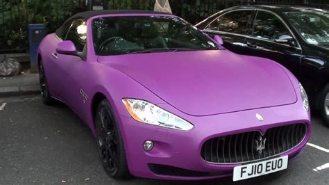 Pink Maserati Granturismo Carflash Fightbreastcancer Maserati