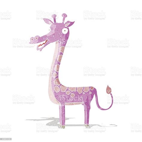 Cartoon Giraffe Stock Illustration Download Image Now Cheerful