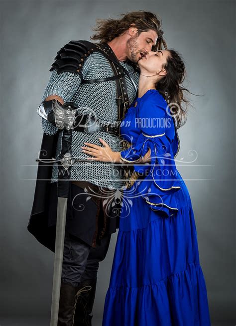 Period Images Medieval Couple Embrace