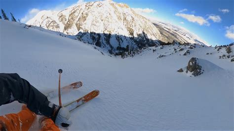 Teton Range Wy Report High Speed Fun In Immaculate Powder Snow