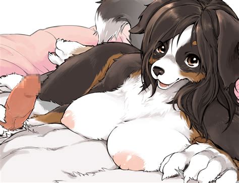Rule 34 Anthro Big Breasts Breasts Brown Hair Canine Censored Claws