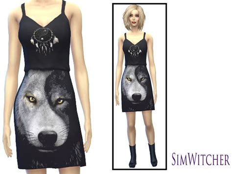 Sims 4 Wolf Cc Outfits Tattoos More All Free Fandomspot Parkerspot