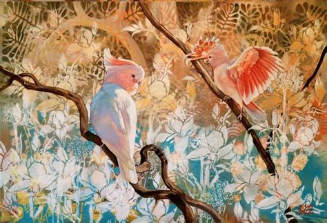 See more ideas about cactus, cactus art, cactus painting. Image result for major mitchell cockatoo painting (With ...