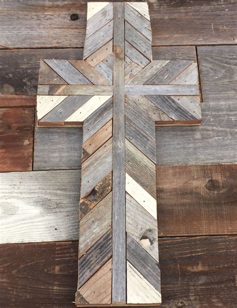 Cross Created Out Of Reclaimed Wood Wood Crosses Diy Rustic Wood