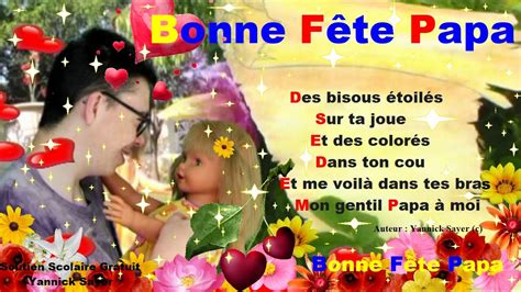 C'est pourquoi il faut lui montrer de l'amour et de l'appréciation le jour de la fête des pères! Fête des Pères 2021 : Texte poème gratuit à imprimer ...