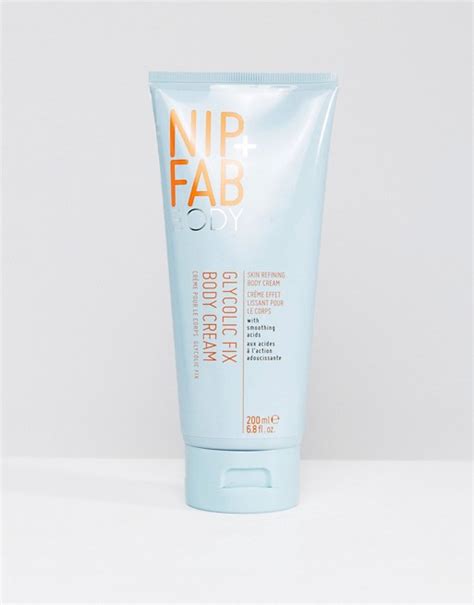 Nipfab Glycolic Fix Body Cream 200ml Asos