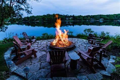 Shop wayfair for all the best adirondack chairs. 44 Outdoor Fire Pit Seating Ideas (Photos) - Home Stratosphere