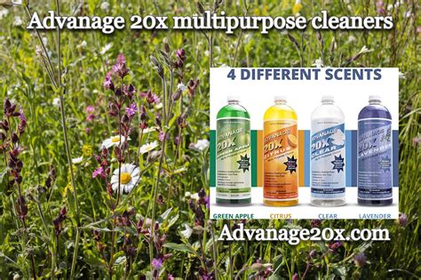 Make a Conscious Choice for the Planet with Advanage 20x Cleaners: A
