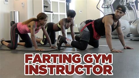 Farting Gym Instructor Prank Youtube