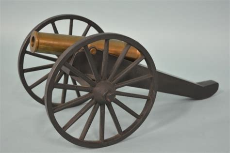 Sold Price Cast Iron And Brass Cannon By Barneys Cannons Inc Invalid
