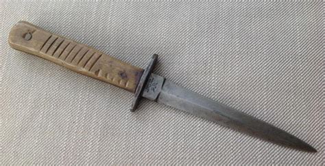 Ww1 Imperial German Trench Knife With 142mm Long Double Edged Blade