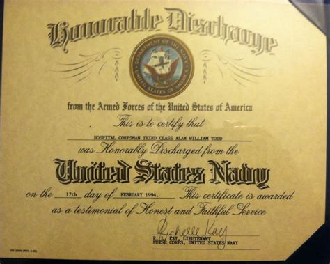 Free Navy And Marine Corps Achievement Medal Certificate Template