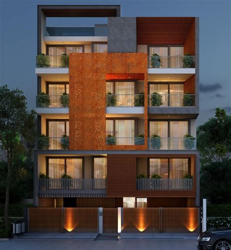 3 Storey House Design House Roof Design House Outer Design House