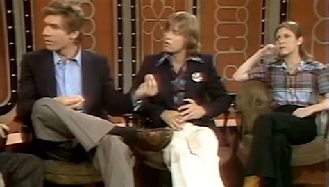 Carrie Fisher Mark Hamill And Harrison Ford Talk Star Wars On The