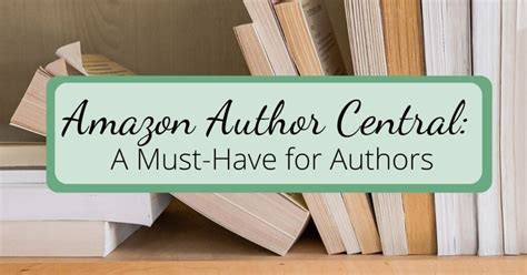 Amazon Author Central A Must Have For Authors The Dietitian Editor