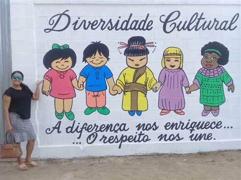 Professores, alunos e voluntários dão vida e cor ao muro da Escola João