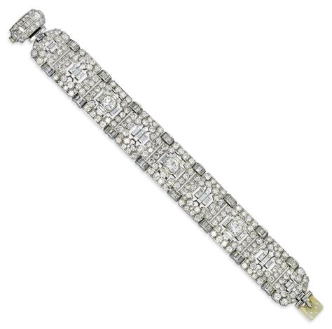 An Art Deco Diamond Bracelet By Van Cleef And Arpels Christies