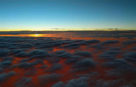 1400x900 Sunset Above Clouds 1400x900 Resolution Hd 4k Wallpapers