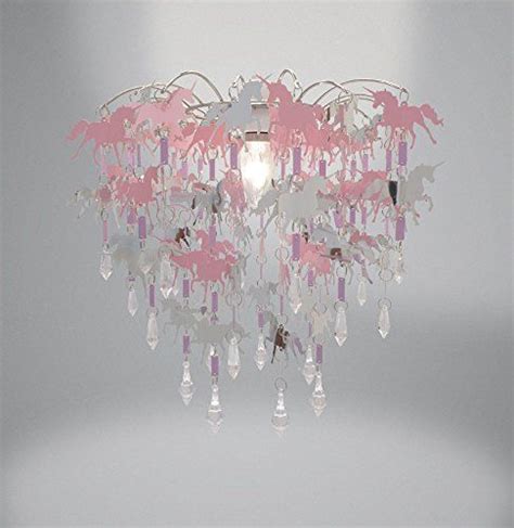 Childrens bedroom ceiling lights uk. Unicorn Children Ceiling Lights Bedroom Chandelier Pink P ...