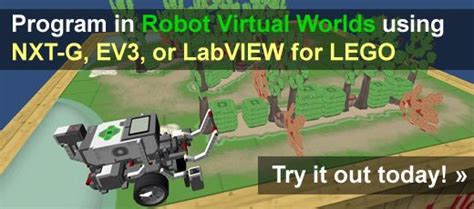 Robotc Vex And Nxt Simulator Virtual World Robot Programming Educational Technology