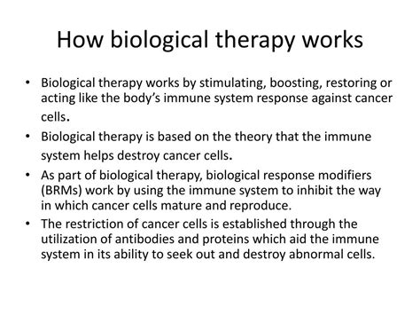 Ppt Biological Therapies Powerpoint Presentation Free Download Id