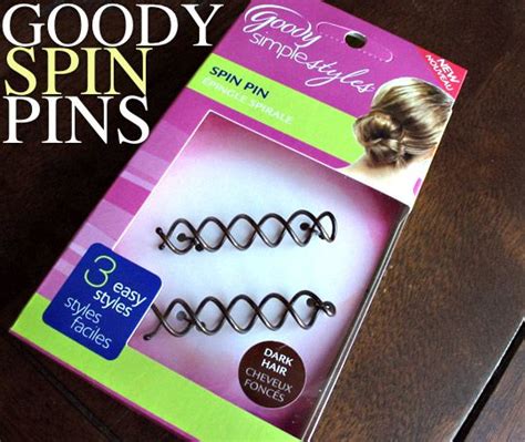6 Goody Spin Pins Its A Goody Thing I Took These Pins For A Spin Spin Pin Makeup And
