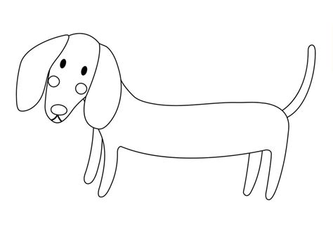 Dachshund Coloring Pages - Free Printable Coloring Pages for Kids