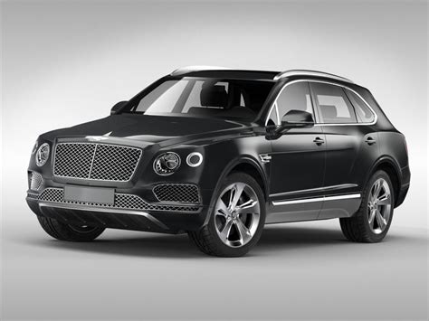 To its current model line—including the continental flying spur, continental gt, bentley bentayga and the. 3D Bentley Bentayga 2017 | CGTrader