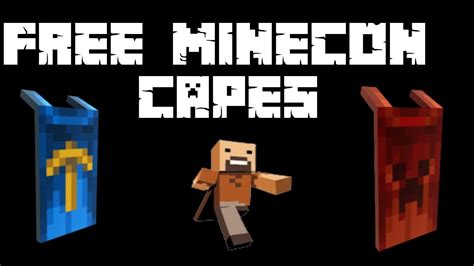 How To Get Any Minecon Cape Minecon Cape Tutorial Youtube