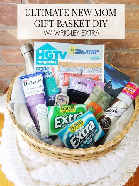 These cute, affordable first mother's day gift ideas will help her relax and enjoy the day. Ultimate New Mom Gift Basket DIY | Mom gift basket, New ...