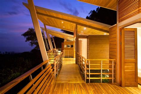 Hillside Floating House In Costa Rica With Ocean View Idesignarch