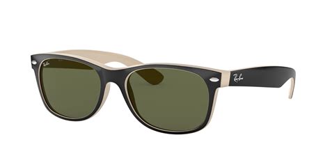 Sollte die sonnenbrille doch nicht so sein, wie du dir das vorgestellt hast. Ray Ban Sonnenbrille New Wayfarer RB2132-875 Größe 55 ...