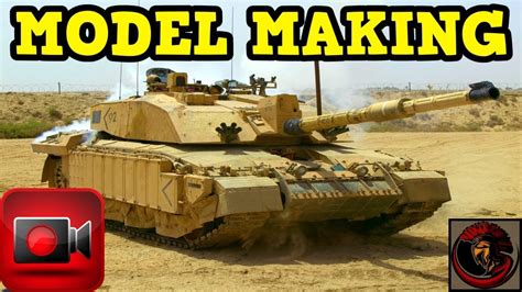 Model Making The Challenger 2 Tank Part 2 Live Youtube