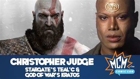 Christopher Judge Interview God Of War Stargate MCM Comic Con Manchester July YouTube