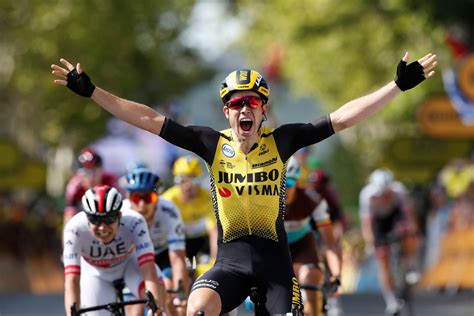 Belgian champion wout van aert made the most of the double dose of the mont ventoux originally set to suit the pure climbers. Wout van Aert wint etappe Tour de France, vierde ...