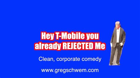 Corporate Comedian Greg Schwem On Rejection Youtube