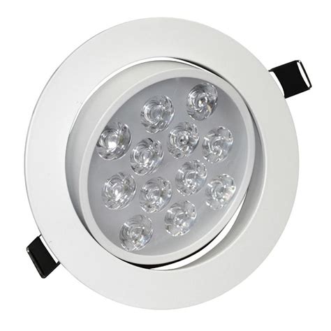 Ceiling lights are one the most important to consider. 12W Angle Adjustment Recessed Spotlight LED Ceiling Downlight