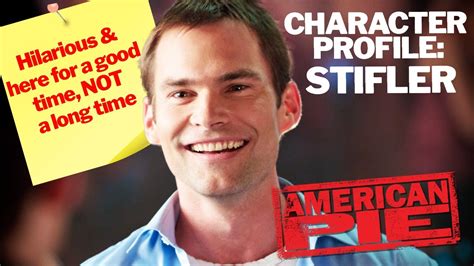 Character Profile Steve Stifler American Pie Youtube